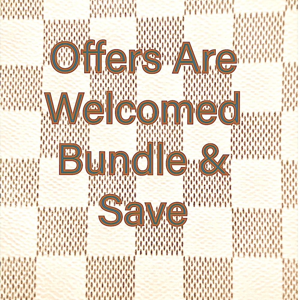 Offers are Welcomed! Bundle & Save on shipping!